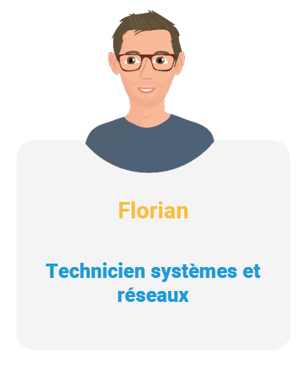 Florian - Technicien systèmes et réseaux